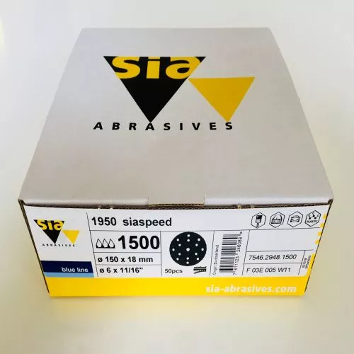 SIA 1950 siaspeed Шкурка диск ø150 15 отв. - Image 2