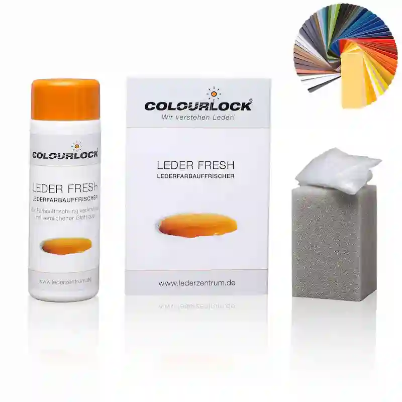 Colourlock Leather Fresh F034 Многокомпонентна боя за кожа черна